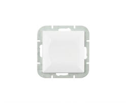 ABEX PERLA Egypólusú kapcsoló - fehér (WP-1P) (AB-9000033)