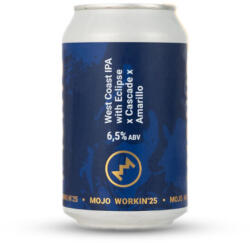 MONYO Brewing Co. Mojo Workin 25 West Coast IPA with Eclipse, Cascade, Amarillo | Monyo| 0, 33L - 6, 5%