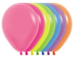 Sempertex Latex lufi 11", 28cm 12db vegyes színek, Neon (LUFI109005)