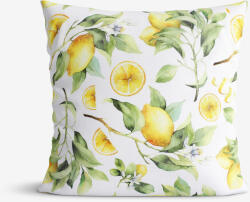 Goldea dekoratív párnahuzat - citromok 40 x 40 cm