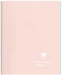 Clairefontaine Spirálfüzet Clairefontaine Koverbook Blush A/5 80 lapos PP borítású vonalas púderrózsaszín (PAP1112-0037)