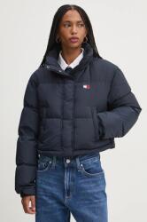 Tommy Jeans pehelydzseki női, sötétkék, téli, oversize, DW0DW18820 - sötétkék L
