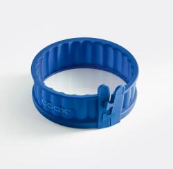 coox Кръгла форма за тарт, киш или пай coox с порцеланова основа - Ø12 см - синя (coox 1617-311)