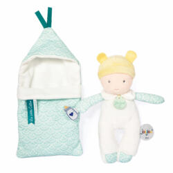 Doudou Bebelus din plus infasat 20 cm bleu (JJ6007/bleu) Papusa