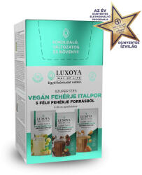 Luxoya Vegán prémium fehérje italpor válogatás 6x30 gramm (2x3 íz) - Super tasty whey Luxoya (VPFIV630G)