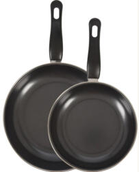 Excellent Houseware Set 2 tigai Excellent Houseware, otel carbon, 20 24 cm, negru (KO-170488440)