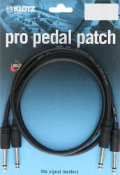 KLOTZ Cablu patch profesional asimetric Klotz asimetric drept / țeavă - pancake / mufă jack - 0, 9m (KPK0.9PPSW)