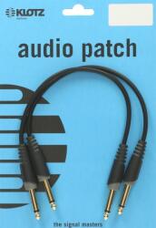 KLOTZ Set de cabluri patch asimetrice Klotz cu conector Jack - 0, 6m (AU-JJ0060)