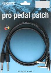 KLOTZ Cablu patch profesional asimetric Klotz asimetric drept / țeavă - pancake / mufă jack - 0, 6m (KPK0.6FP)