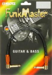 KLOTZ FunkMaster cablu patch asimetric de înaltă calitate - 0, 6m (TMRR-0060)