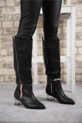 Moda Trend Дамски ботуши - Черни #298307 (298307_Черно)