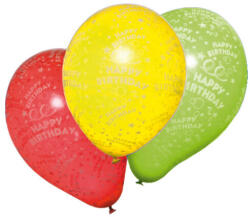 Herlitz Baloane Happy Birthday, Calitate Helium, Biodegradabile, Set 10 Bucati (40011264)