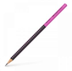 Faber-Castell Creion Grafit B Grip 2001 Two Tone Negru-Roz 2022 Faber-Castell (FC517011)