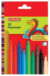Herlitz Carioca Set10 2mm Diverse Culori Green Line (8649139)