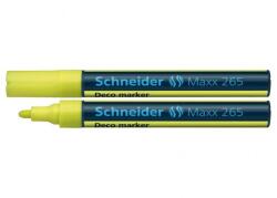 Schneider Deco marker Schneider 2-3mm 265 galben (5358GALBEN)
