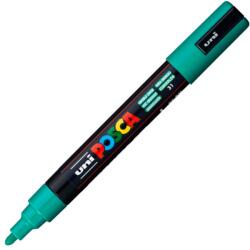 uni Marker UNI Posca PC-5M, varf rotund, 1.8-2.5mm Verde smarald (M639)