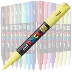 uni Marker UNI Posca PC-1M, varf rotund, 0.7mm Sunshine yellow (M1266)