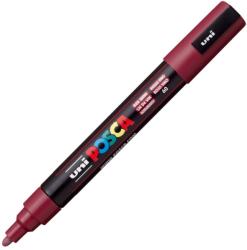 uni Marker UNI Posca PC-5M, varf rotund, 1.8-2.5mm Grena (M637)