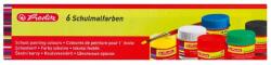 Herlitz Acuarele Guase 25ml/Culoare Set 6 Culori (8643025)