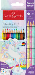 Faber-Castell Set Promo Creioane Colorate 10+3 Culori Grip 2001 Unicorni Faber-Castell (FC201542)