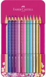 Faber-Castell Set Cadou 12 Creioane Colorate Sparkle Faber-Castell (FC201737)