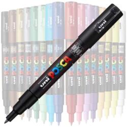 uni Marker UNI Posca PC-1M, varf rotund, 0.7mm Negru (M218)