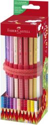 Faber-Castell Rollup 18 Creioane Colorate grip+ascutitoare sleeve FABER-CASTELL (FC201541)