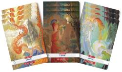 Herlitz Caiet A5 48 file, colturi rotunjite, motiv diferit (9465680)