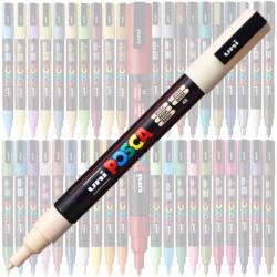 uni Marker UNI Posca PC-3M, varf rotund, 0.9-1.3mm Bej (M630)