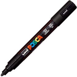uni Marker UNI Posca PC-5M, varf rotund, 1.8-2.5mm Negru (M172)