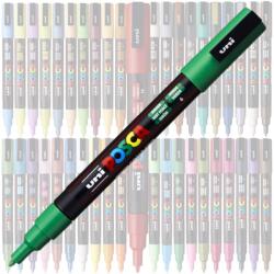 uni Marker UNI Posca PC-3M, varf rotund, 0.9-1.3mm Verde (M198)