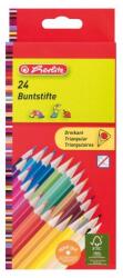 Herlitz Creioane Color Triunghiular 1/1 Set 24 (10412039)