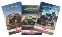 Herlitz Caiet A5, 48 File 70g/MP Patratele, colturi rotunjite Motiv MONSTER TRUCK (9487510)
