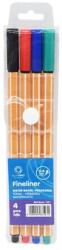 BLUERING Fineliner Set 4 culori 0.4mm BlueRing (2013564)