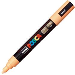 uni Marker UNI Posca PC-5M, varf rotund, 1.8-2.5mm Portocaliu deschis (M864)