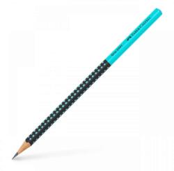 Faber-Castell Creion Grafit B Grip 2001 Two Tone Negru-Turcoaz 2022 Faber-Castell (FC517012)