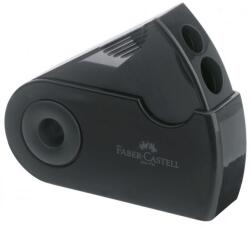 Faber-Castell Ascutitoare Plastic Dubla Sleeve Neagra Faber-Castell (FC182700) - xperto