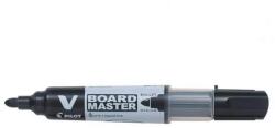 Pilot Marker pentru tabla Vboard Master 2.3 mm varf rotund cu culoare Negru (PWBMA-VBM-MB-BG)