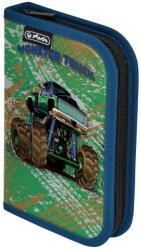 Herlitz Penar neechipat Herlitz cu doua clape, 13.5 x 19.5 x 3 cm, motiv monster truck (9491430) Penar