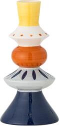 Bloomingville Vază Kairi 21 cm albastru-portocaliu (82061840)