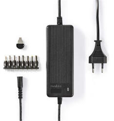 Nedis ACPA116 univerzális AC-DC tápegység, 6V - 16V, 60W, 8 cserélhető táp dugó (ACPA116)