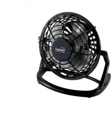 Somogyi Elektronic Home TF 10 USB asztali ventilátor, 2, 5 W, 10 cm-es lapátátmérő, 1 fokozat, 1, 4 m USB vezeték, fekete (TF 10 USB)