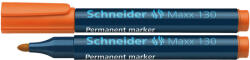 Schneider Permanent marker 1-3 mm kerek végű SCHNEIDER Maxx 130 narancssárga (130 - 04)
