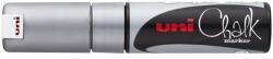 uni Krétamarker 8mm, Uni PWE-8K ezüst (2UPWE8KE) - tonerpiac