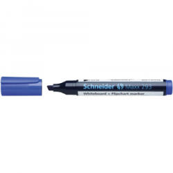 Schneider Tábla- és flipchart marker 2-5mm, vágott végű Maxx 293 kék (29399 - 03) (29399 - 03)