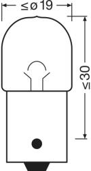 OSRAM Osram Eredeti - Fém Talp Ry10w (82890-4062172252553)