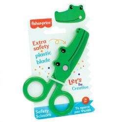 Fisher-Price Crocodile biztonsági olló 13 cm (GIM32100017)