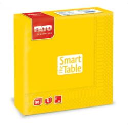 FATO Szalvéta 2 rétegű 33 x 33 cm 50 lap/cs Smart Table sárga_ (82623000) (82623000)