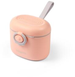 Babyono tápszertartó doboz hordozható, kanállal rózsaszín 1544 - neobaby