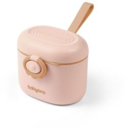 Babyono tápszertartó doboz hordozható, kanállal bézs 1544/02 - neobaby